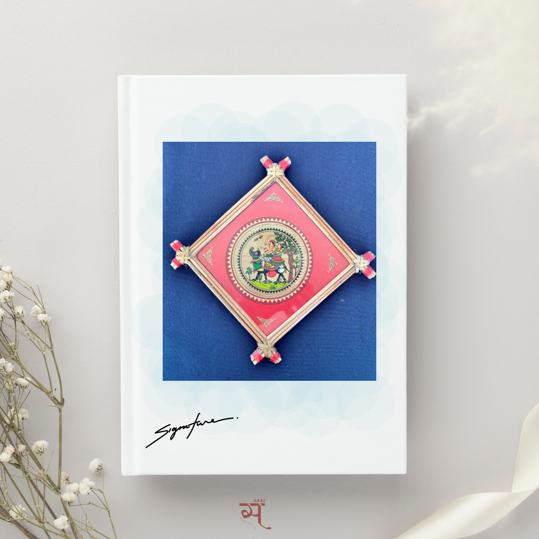 Authentic Pattachitra art, hand-painted with traditional Indian motifs from Odisha.