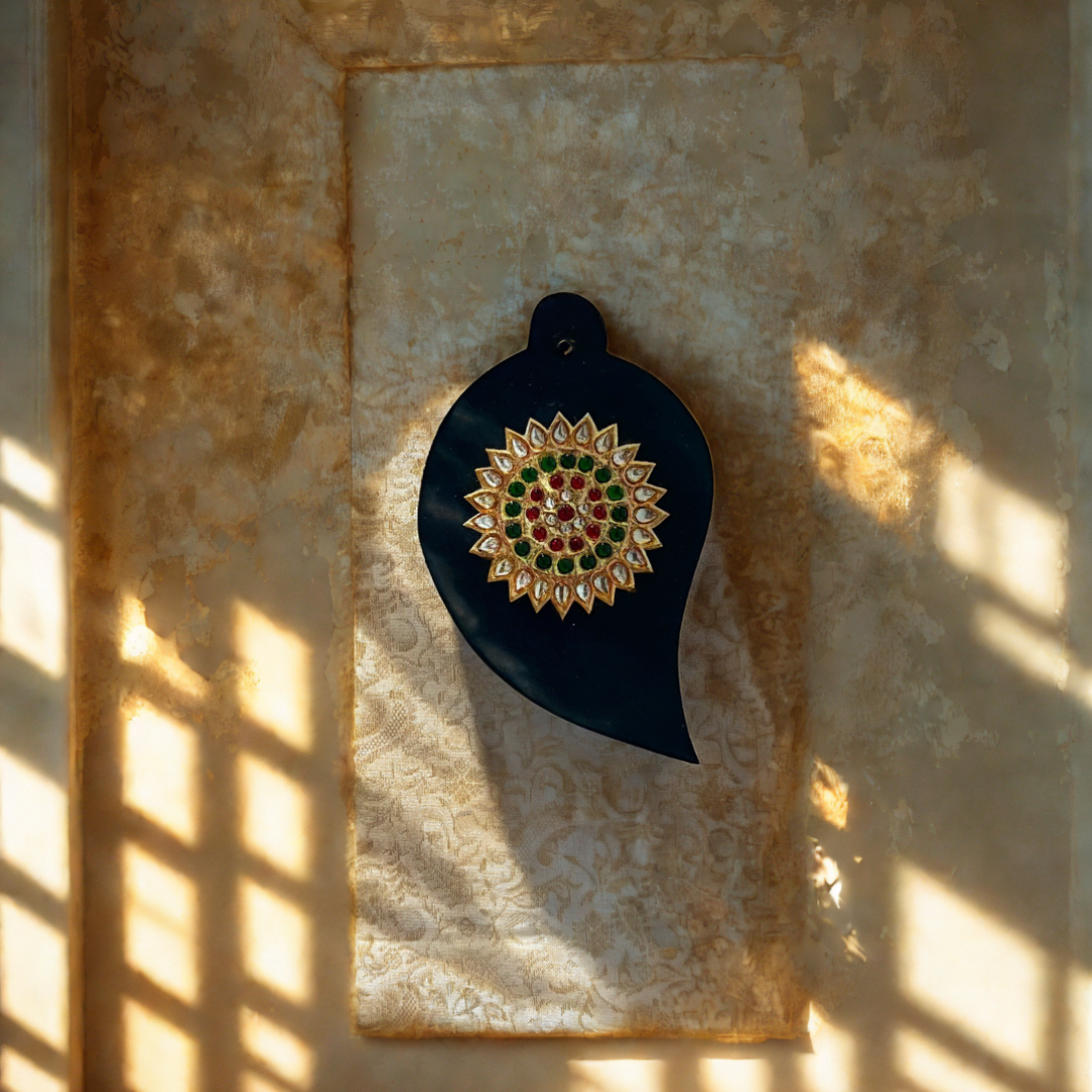 Various shaped small wooden boxes adorned with Tanjore art, featuring intricate detailing and vibrant colors that add a touch of traditional elegance to your decor.