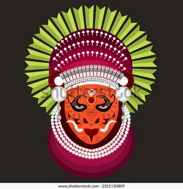 Picture of Theyyam Kerala Mural Art 