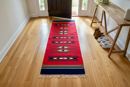 Warangal Rugs: When the Floor Carries Pattern in Two Languages