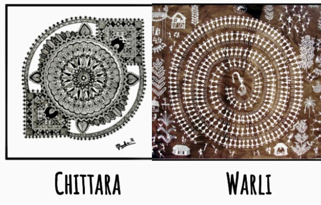 Chittara and Warli Art