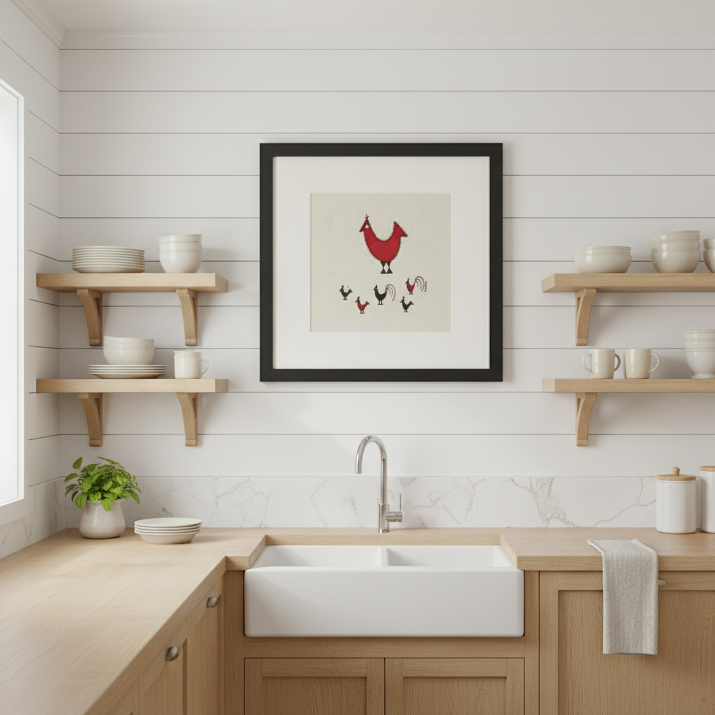 Rekha - Handcrafted Chittara Wall Art