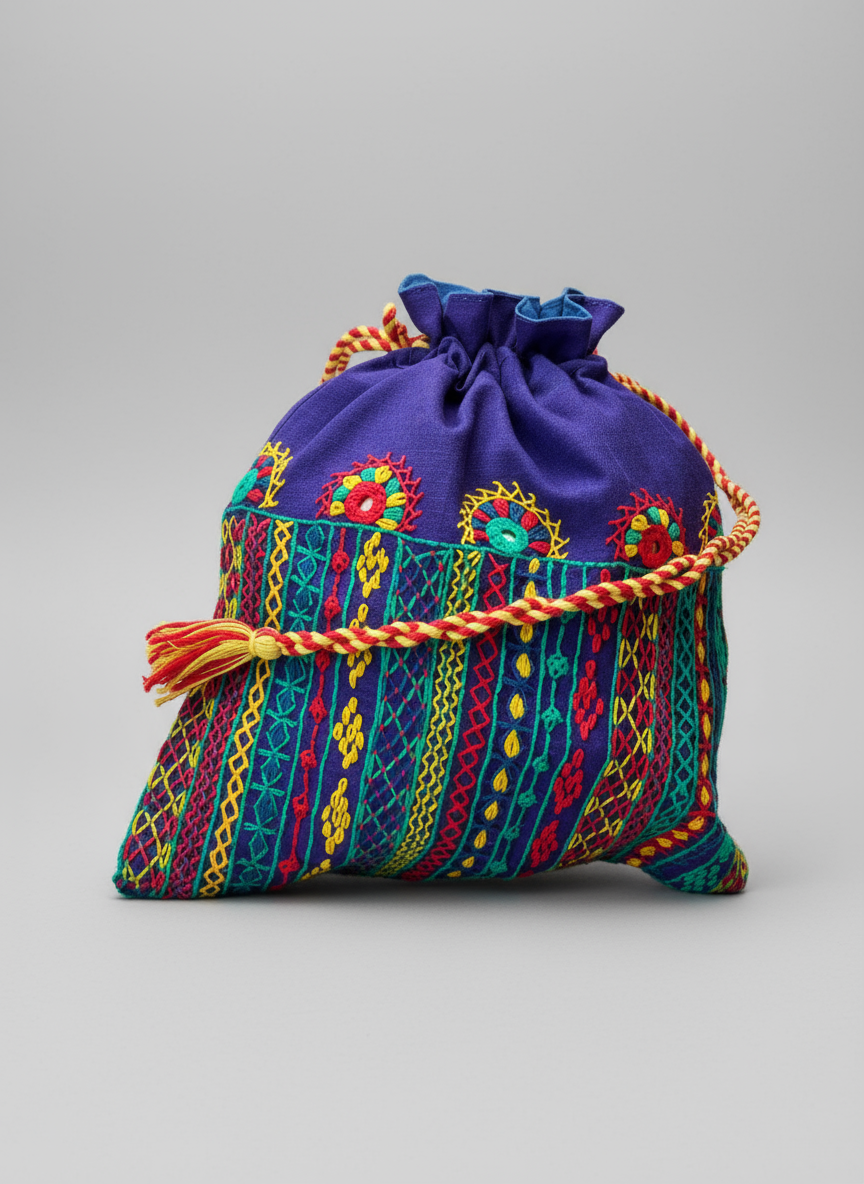 Lambani work Artisan Potli Bags