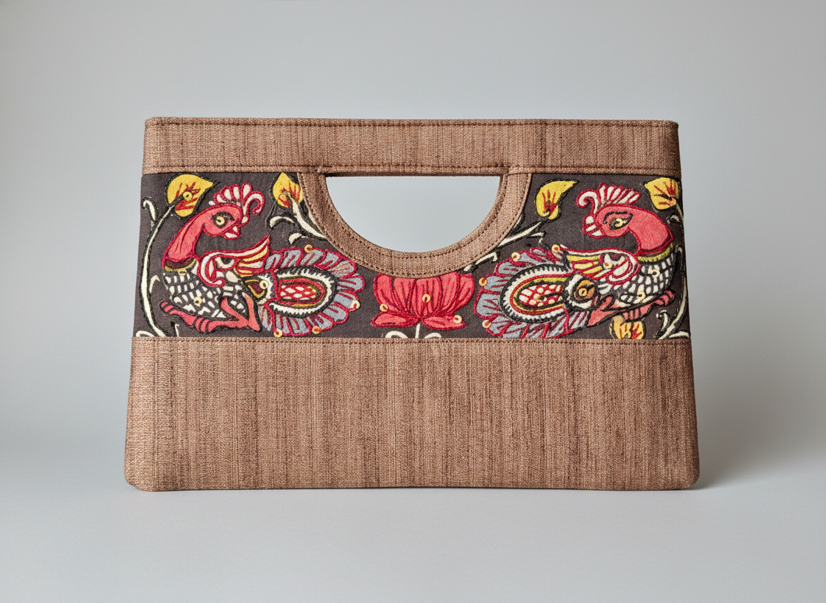Kalamkari Art Hand painted Evening Bags