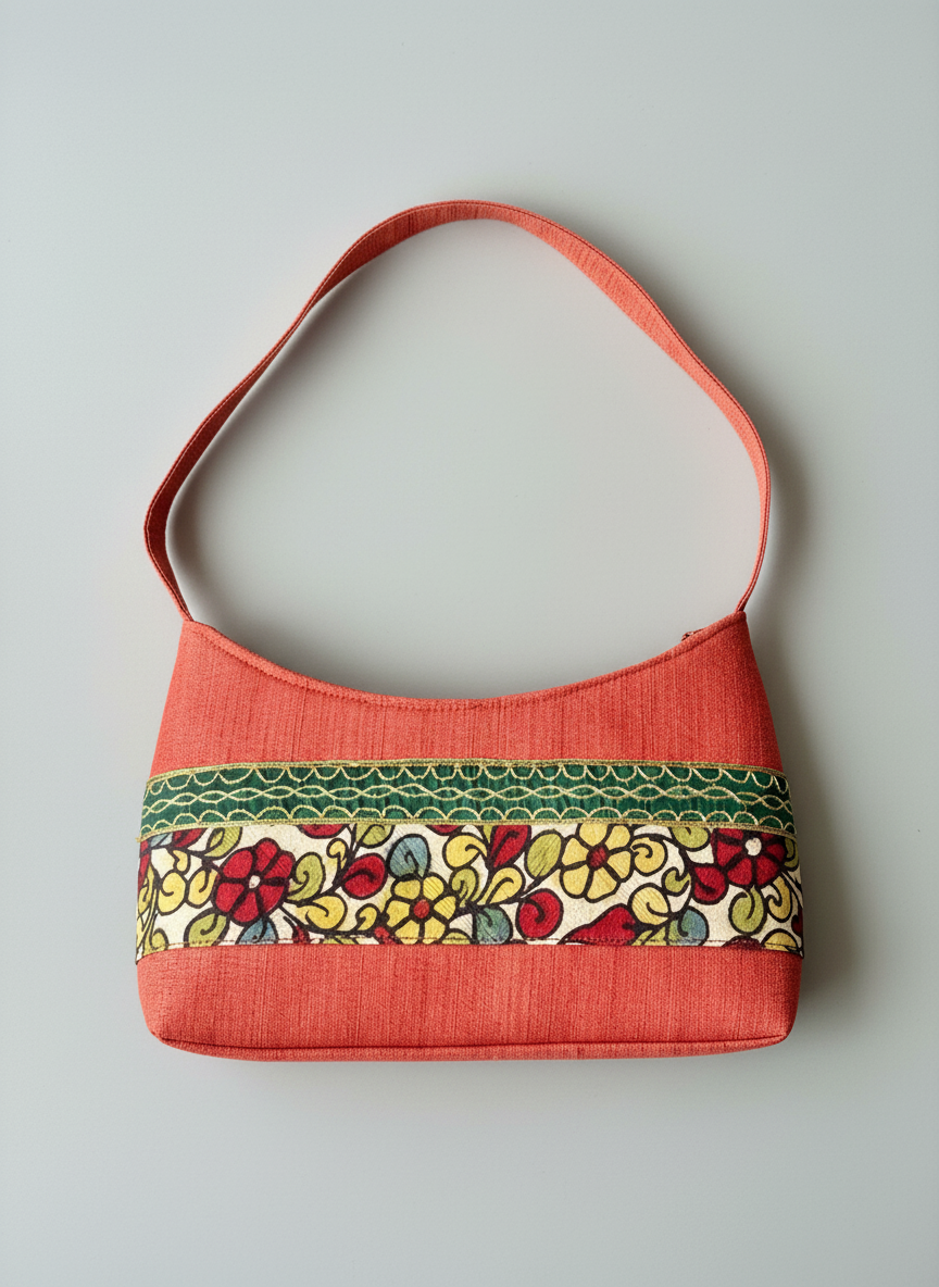 Kalamkari Art Hand painted Handbags