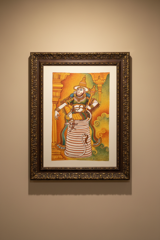 Kerala Mural Art Painting