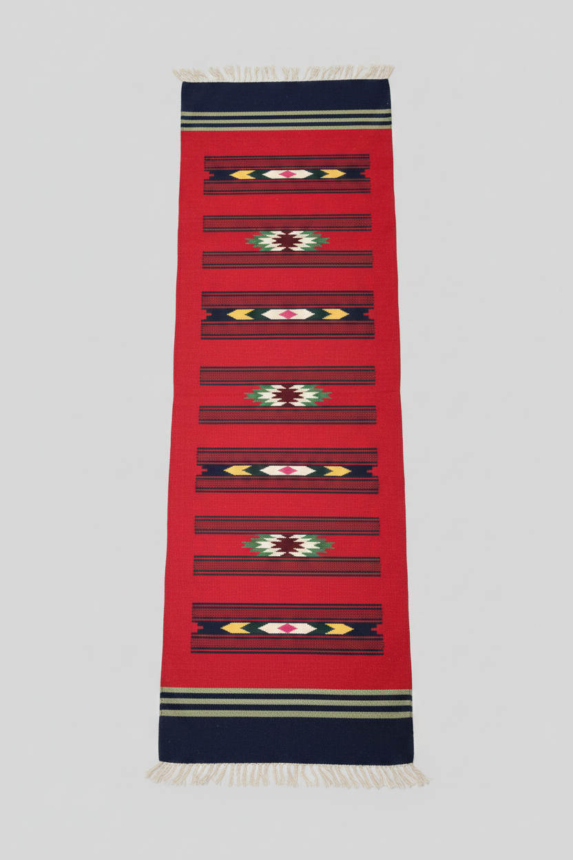 Warangal Dhurrie | Handwoven Flatweave Rug from India