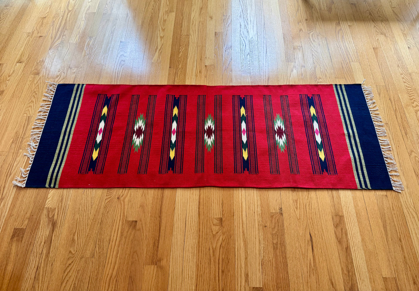 Warangal Dhurrie | Handwoven Flatweave Rug from India