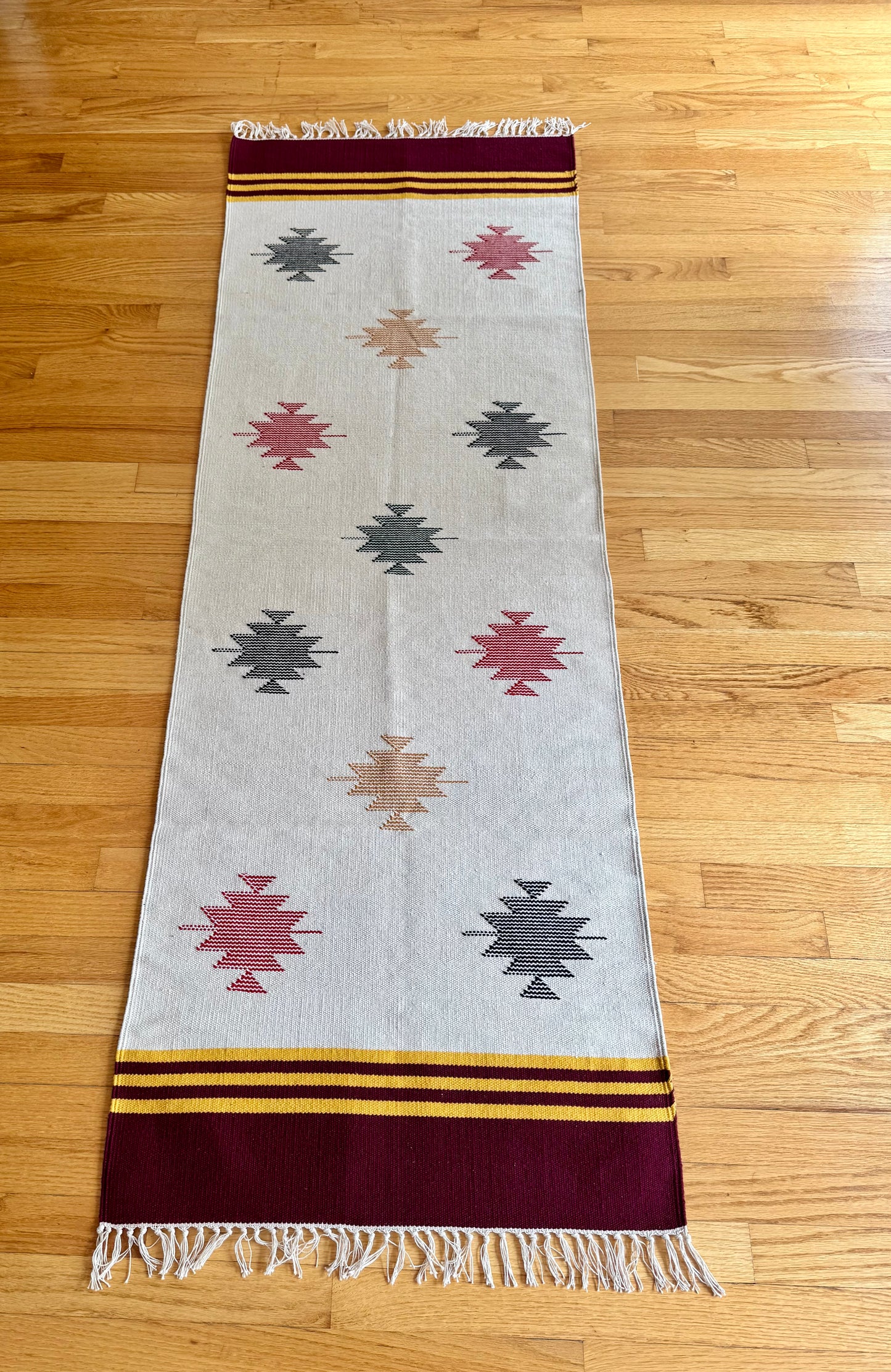 Warangal Dhurrie | Handwoven Flatweave Rug from India