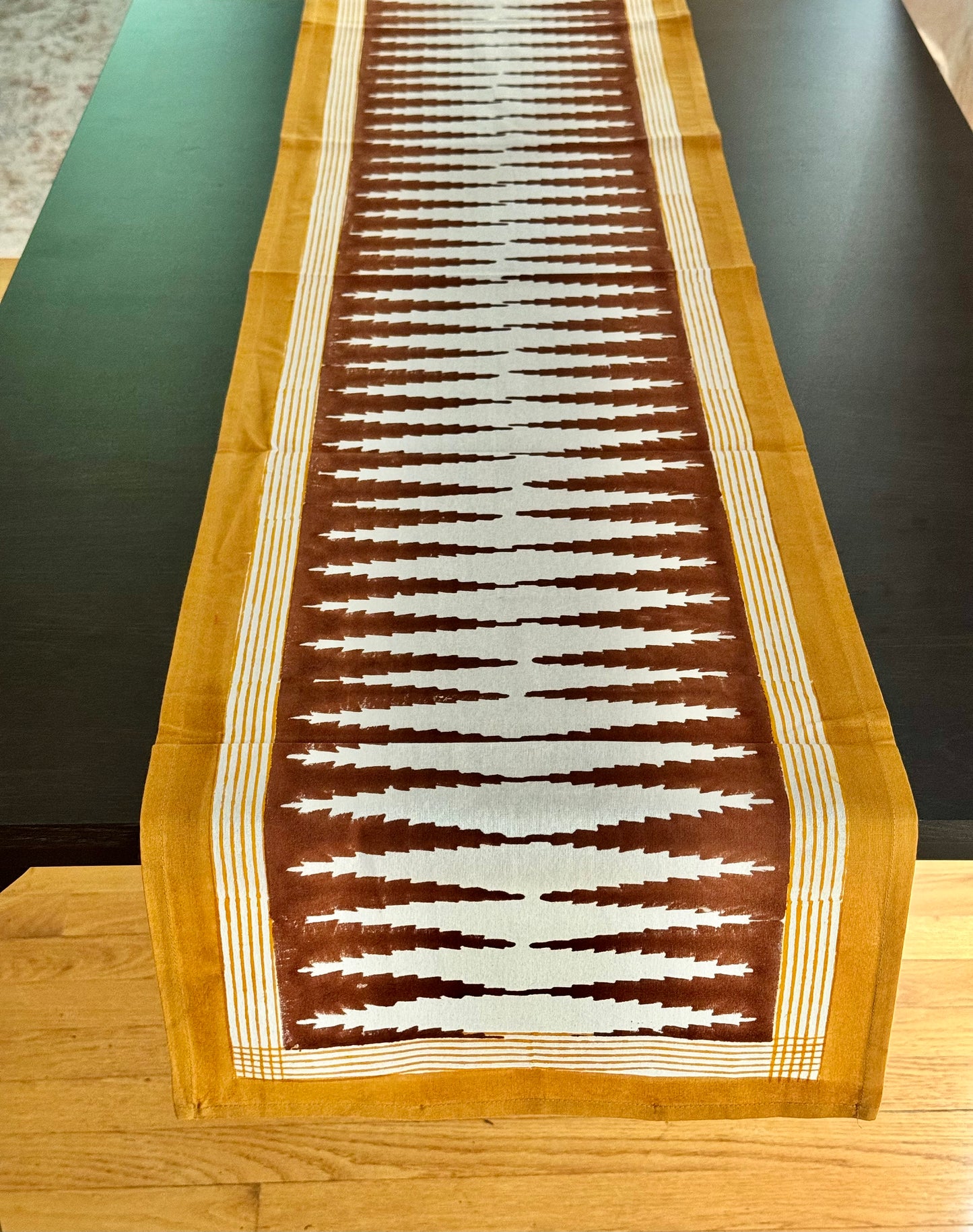 Hand Block Printed Table Runner