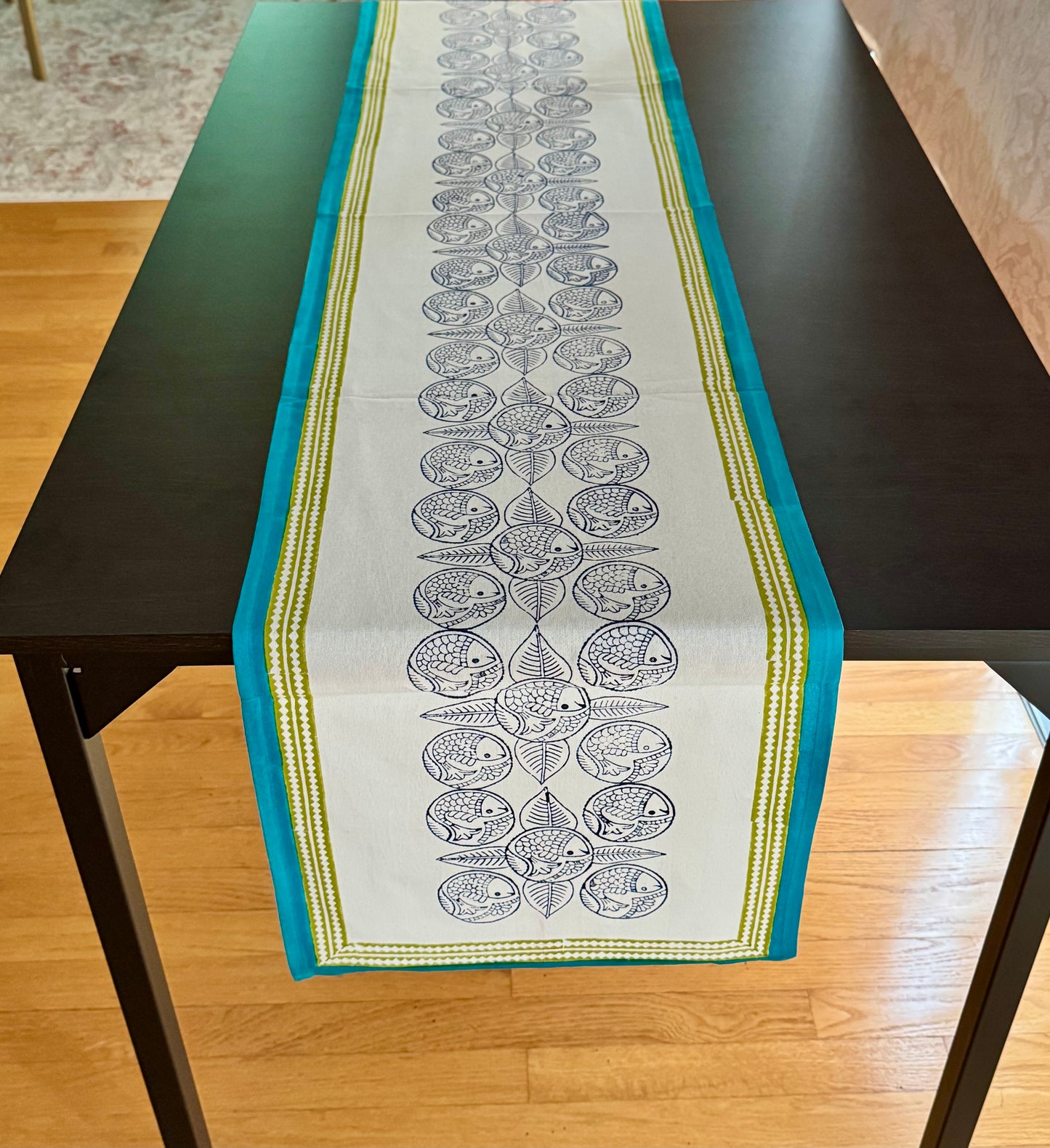 Hand Block Printed Table Runner