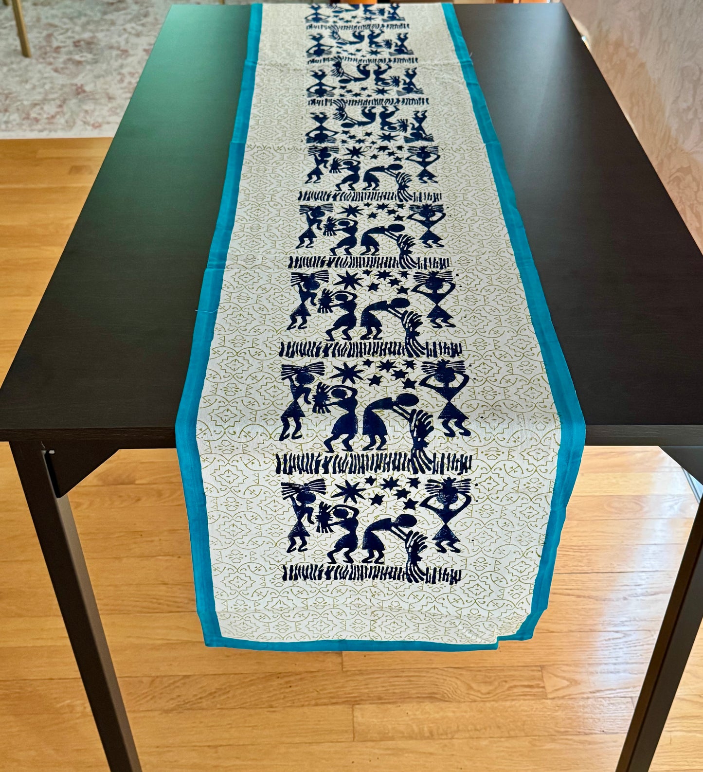 Hand Block Printed Table Runner