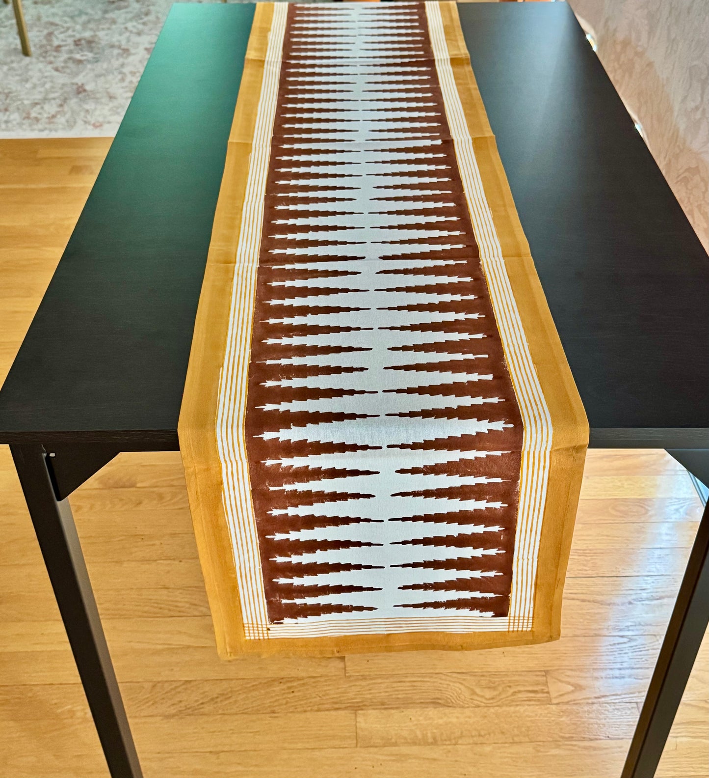 Hand Block Printed Table Runner