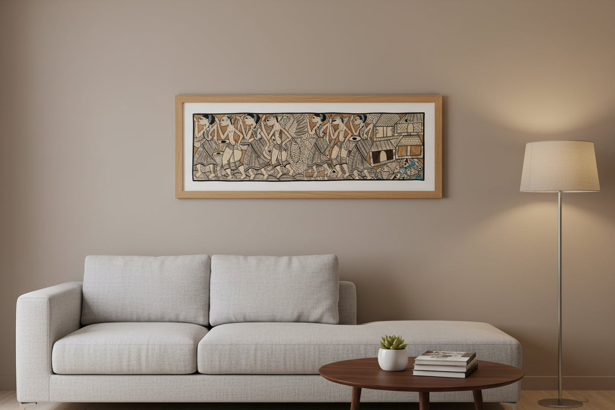 Bengal Pattachitra Art Painting