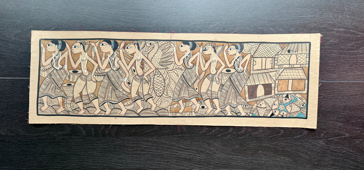 Bengal Pattachitra Art Painting