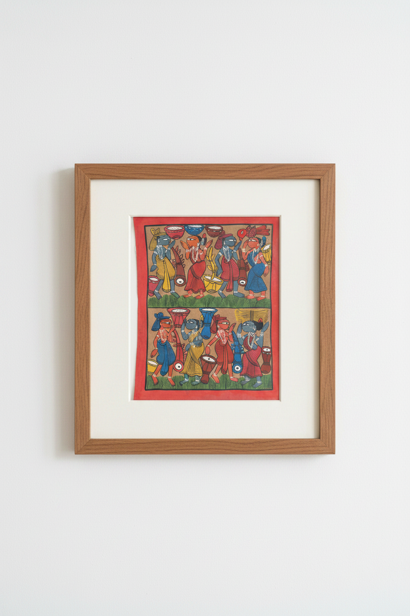 Bengal Pattachitra Art Painting