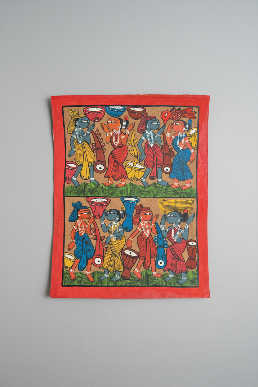 Bengal Pattachitra Art Painting