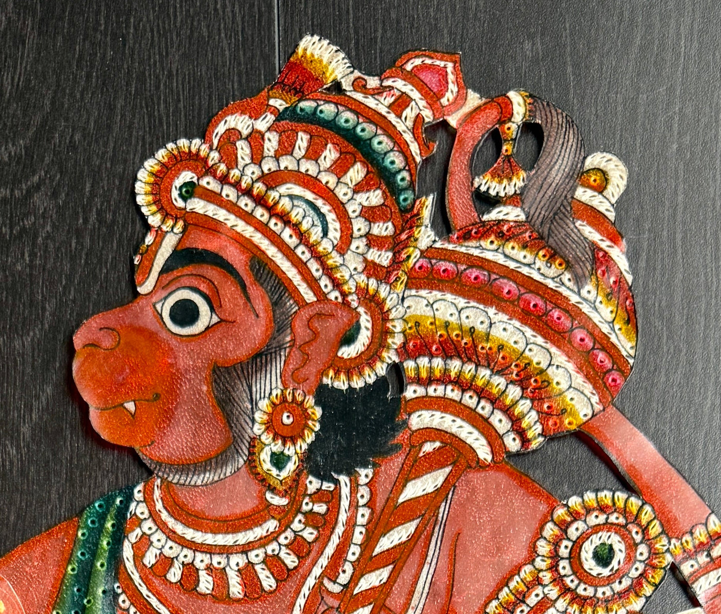 Tholu Bommalata Leather Puppets – Ram, Sita & Hanuman