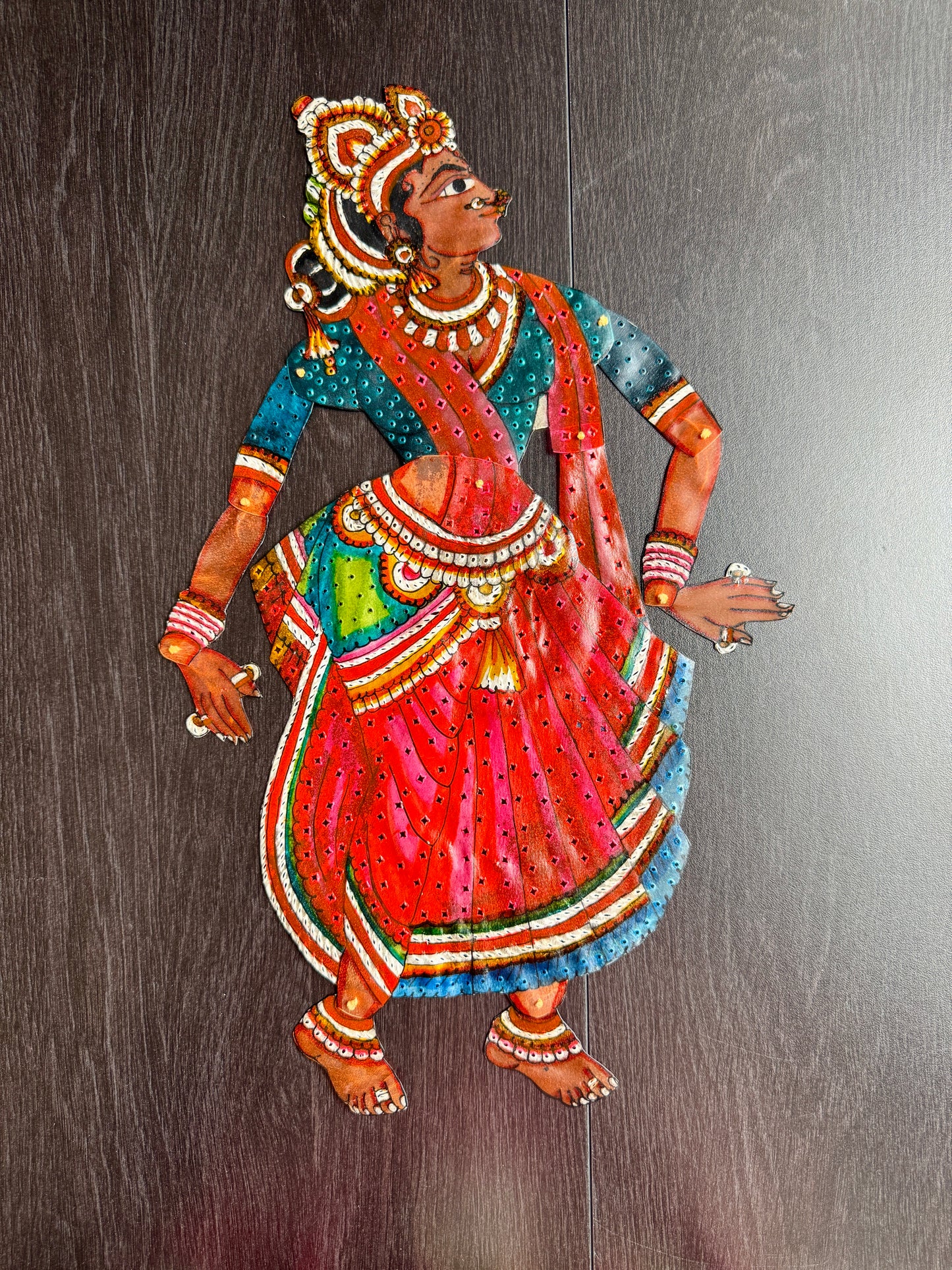 Tholu Bommalata Leather Puppets – Ram, Sita & Hanuman