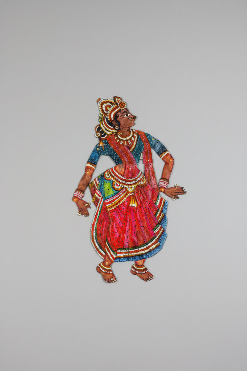 Tholu Bommalata Leather Puppets – Ram, Sita & Hanuman