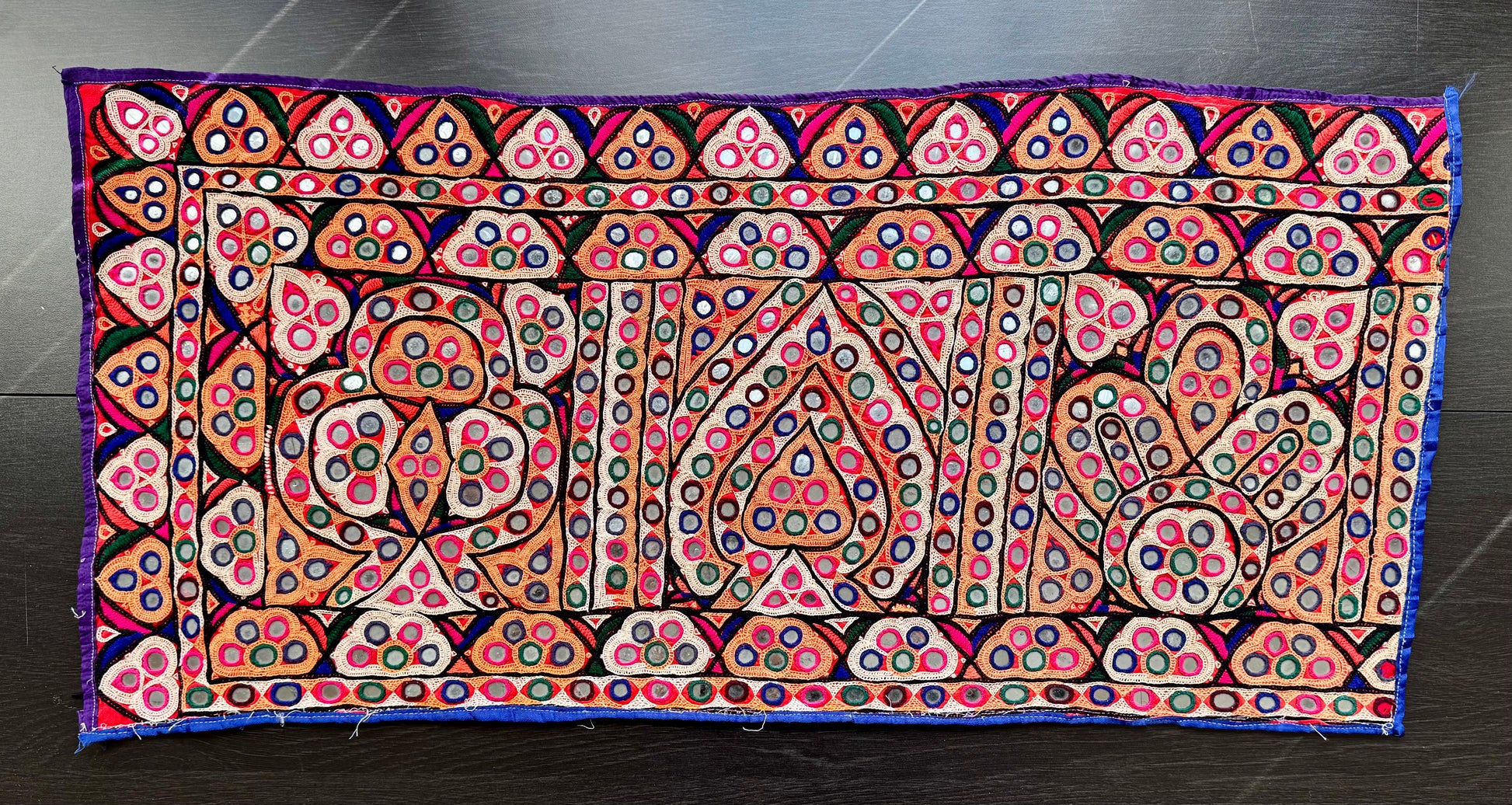 Kutchi embroidered textile
