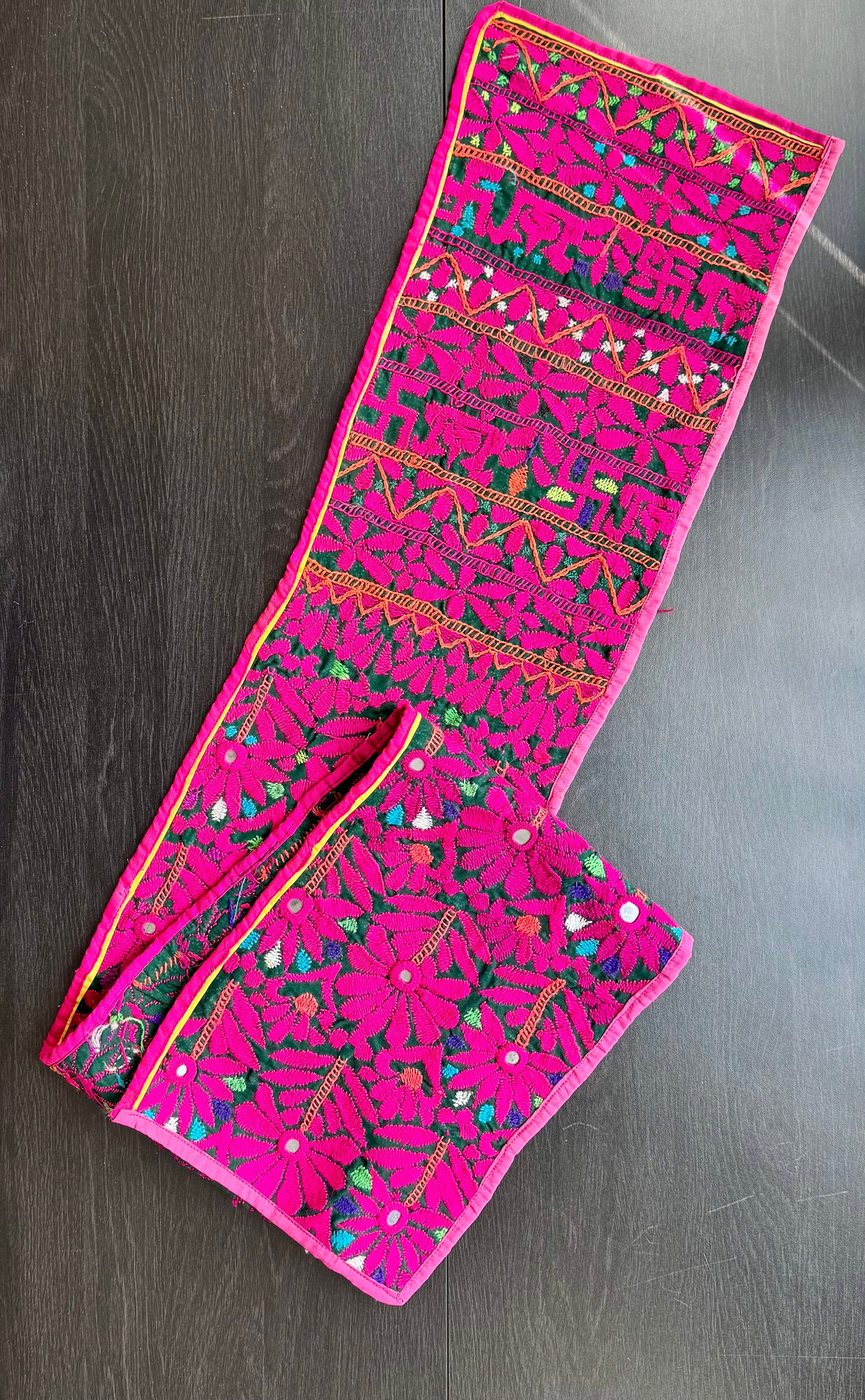 Kutchi embroidery textile