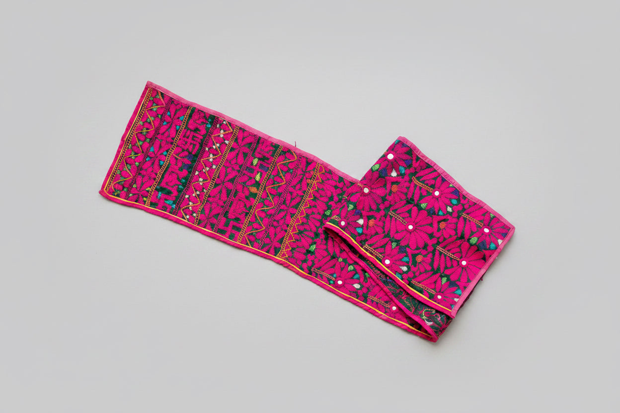 Kutchi embroidered textile